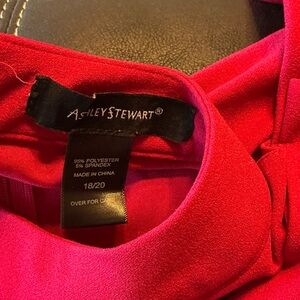 Ashley Stewart Vibrant Pink jumpsuit